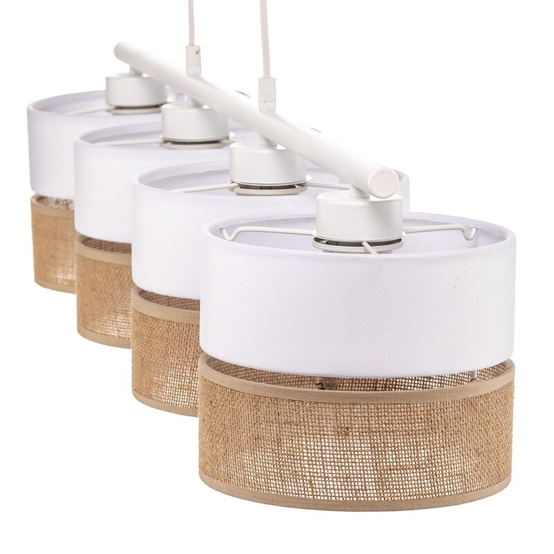 Hängeleuchte Linobianco vierflammig Hängelampe Lampe Leuchte Deckenleuchte S777 - 5901780565763