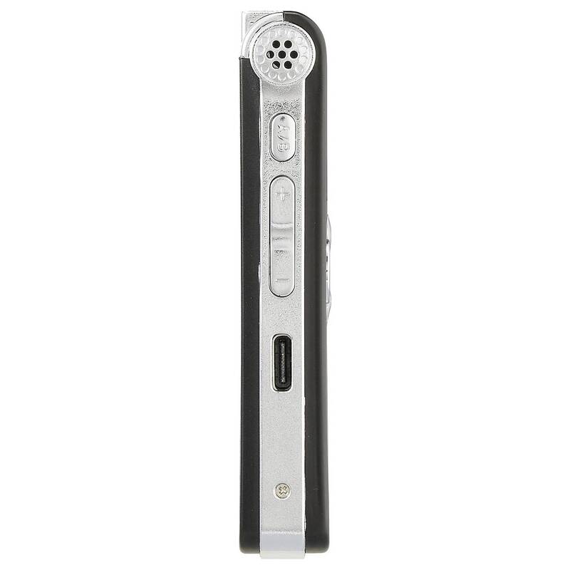 RENKFORCE RF-DVR-L169 DIGITALE Diktiergerät Sprachaufzeichner 8GB schwarz USB-C - 4064161394381