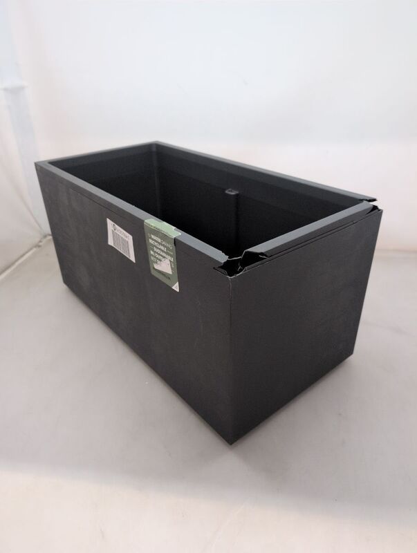 Deroma Pflanzkasten Hochbeet Millennium 79x39cm anthrazit Kunststoff 73l - 0191942097385
