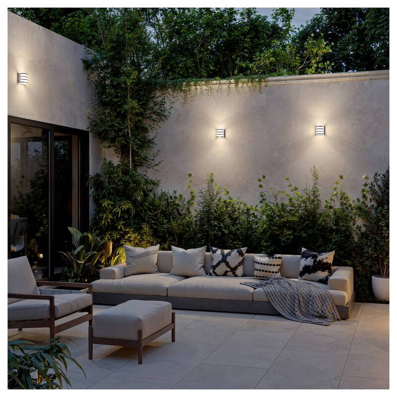 Philips Außenleuchte Sicherheitslicht Tylus LED Gartenlampe mit Sensor Solar - 8720169362222