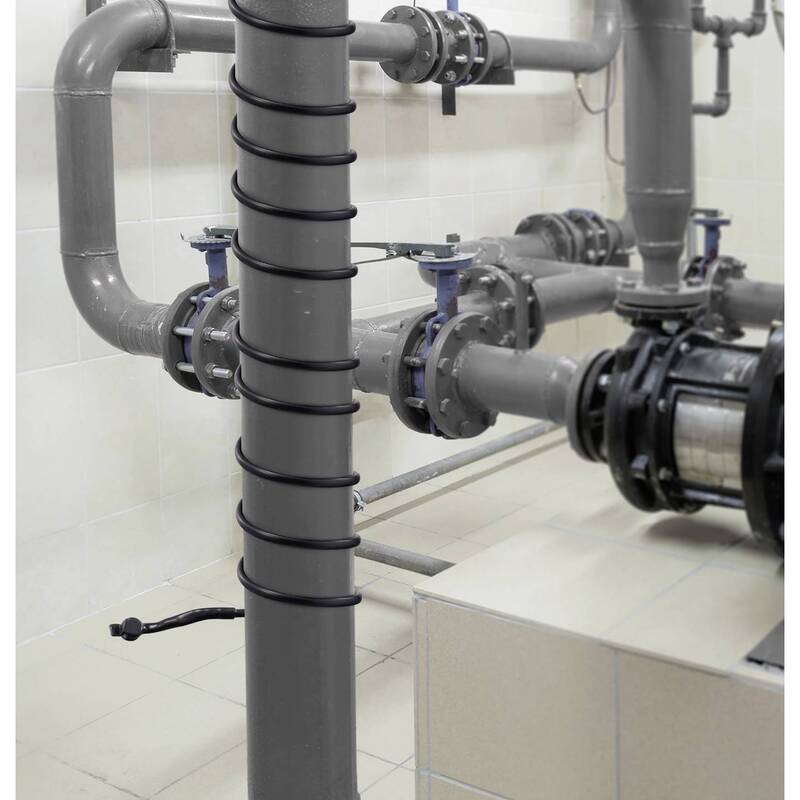 Sygonix Heizkabel Frostschutz 230V 75W 6,5m IPX7 für Außenbereich schwarz Sc - 4064161472638