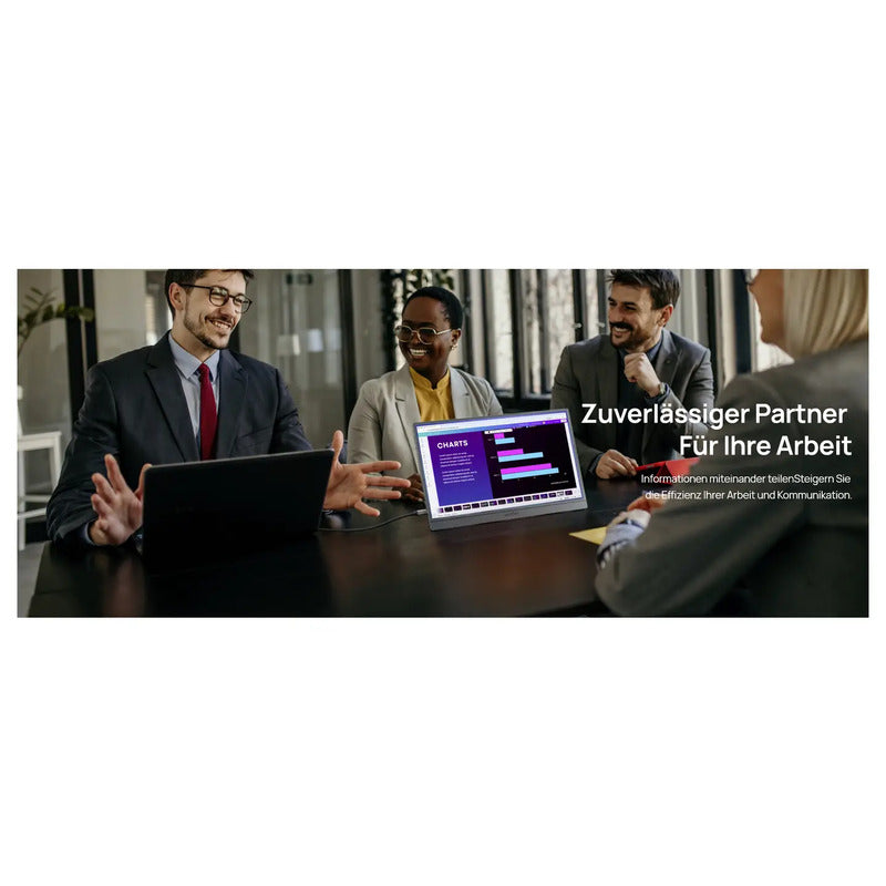 Arzopa Portabler Monitor Bildschirm 16,1 Zoll QHD 2560x1440 HDMI USB-C schwarz - 6975114120248