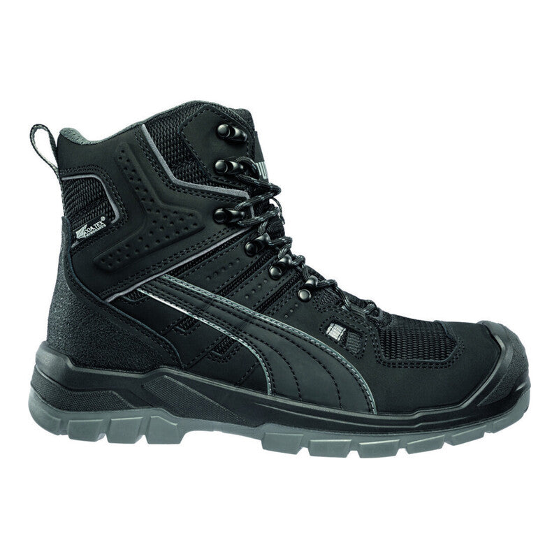 Puma Berufsstiefel Herren YOSEMITE BLK ST CTX O2 Nubukleder schwarz 48 HRO SRC - 4051428108409