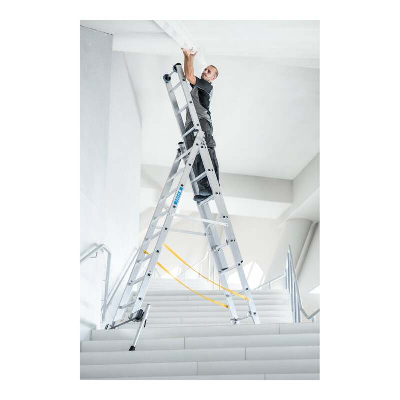 ZARGES Holmverlängerung Aluminium Quertraversen 73x25mm für Rechteckrohrholm - 4003866419890