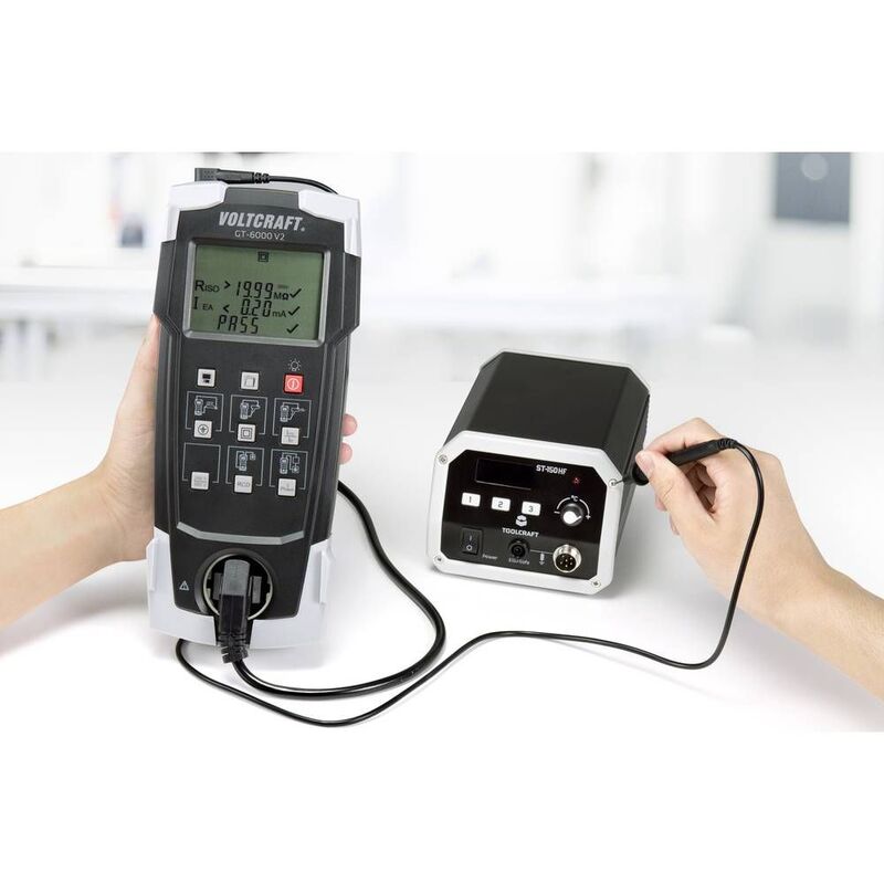 VOLTCRAFT GT-6000 V2 Gerätetester VDE Prüfgerät Messgerät Testgerät Messtech567 - 4064161170749