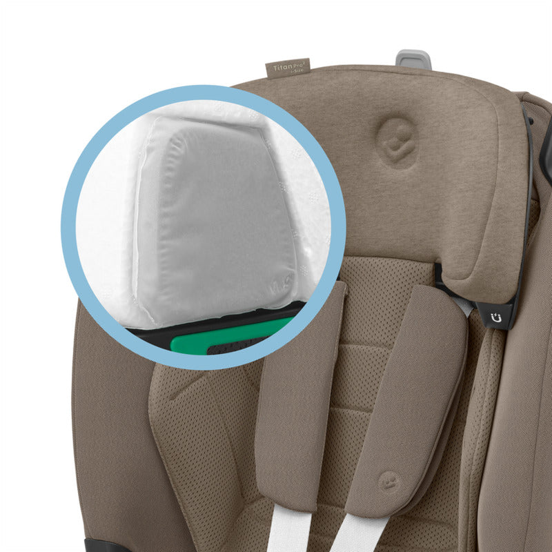 MAXI COSI Kindersitz Autositz Titan Pro 2 i Size Authentic Truffle Beige Sitz - 2000587260307