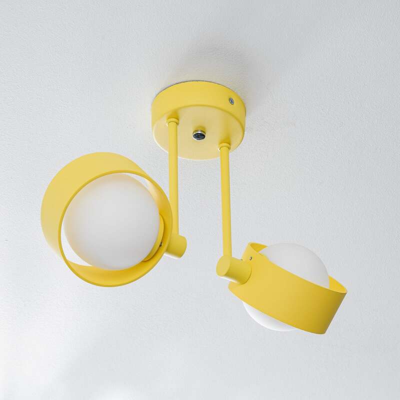 Argon Deckenleuchte Mado Deckenlampe Deckenlicht Lampe Stahl SIEHE TEXT/FOTO - 5902553225716