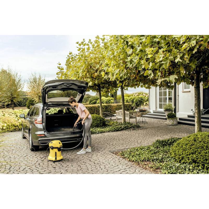 Kärcher Nass-/Trockensauger WD 3 V-17/4/20 Sauger 1000W 17l Kunststoff gelb 4m - 4066529117304