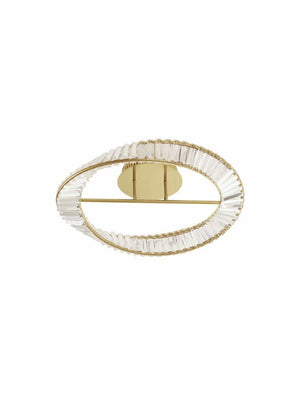 B-Ware Nova Luce Deckenleuchte Deckenlampe AURELIA LED Gold Neutralweiß dimmbar Ø 60 cm
