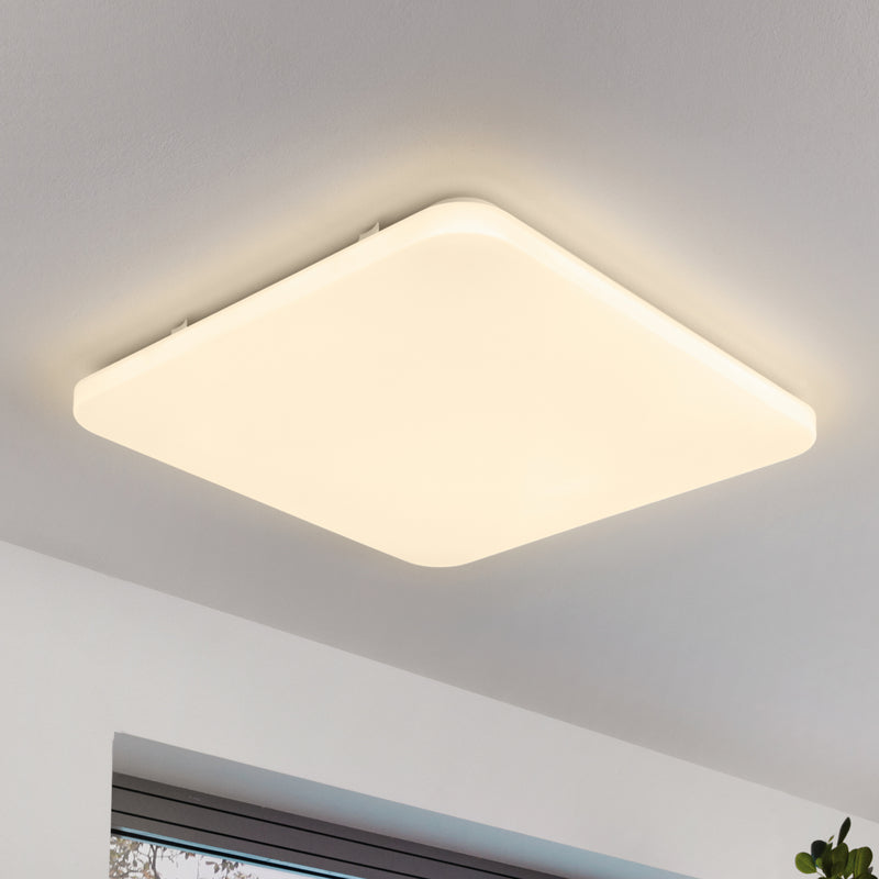Eglo Deckenleuchte Frania LED Lampe Leuchte Wandleuchte eckig warmweiß 53x53cm - 9002759984472