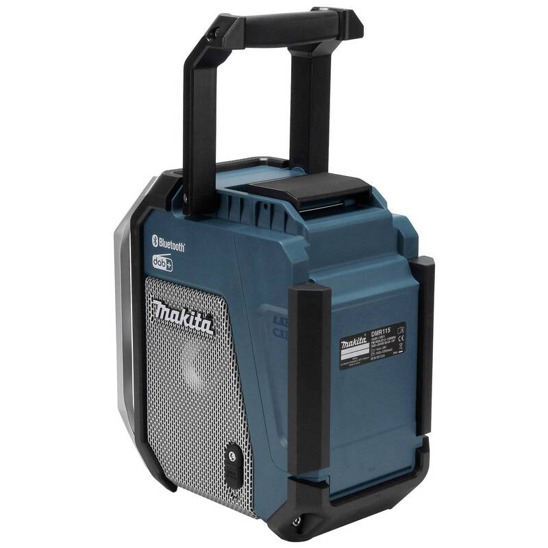Makita DMR115 Li-ion CXT LXT DAB/DAB Plus Job Site Radio with Bluetooth  Batteries and Charger - 0088381886949