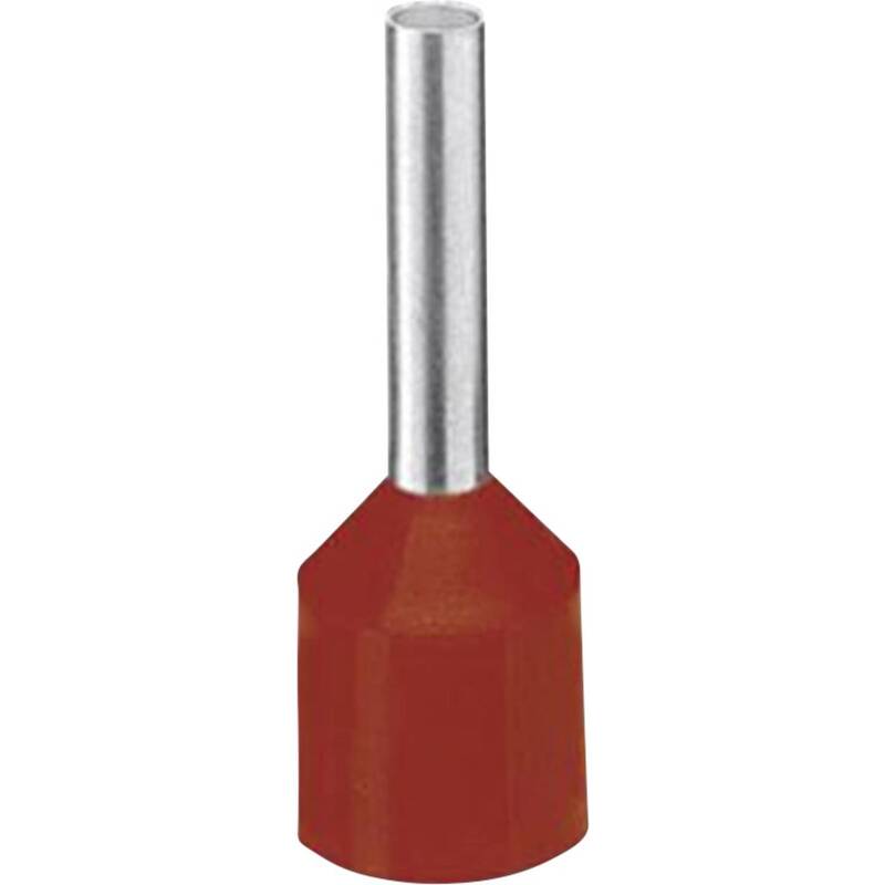 Phoenix Contact Aderendhülse Endhülse 10mm² Teilisoliert Rot Standard 1000 STÜCK - 4017918117405