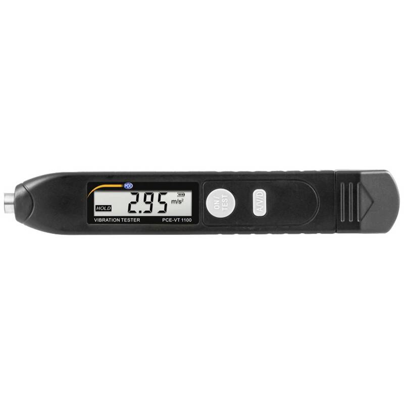 PCE Instruments Beschleunigungsaufnehmer PCE-VT Messgerät Schwingungsmesser - 4250348718365