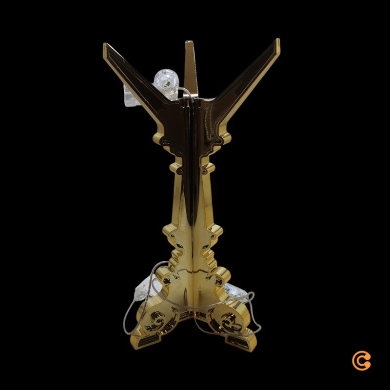 Kartell Tischleuchte Lampe Bourgie LED Gold Schalter Dimmer Höhenverstellbar - 8034105781030
