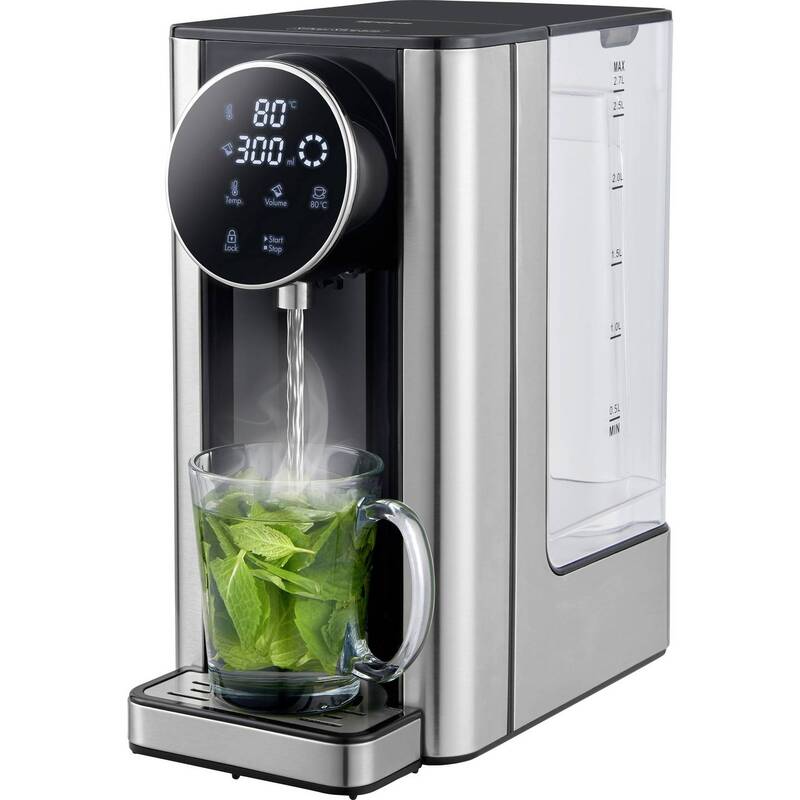 Trisa Heißwasserspender Edelstahl 317mm kompakt für Tee und Kaffee - 7640439761603