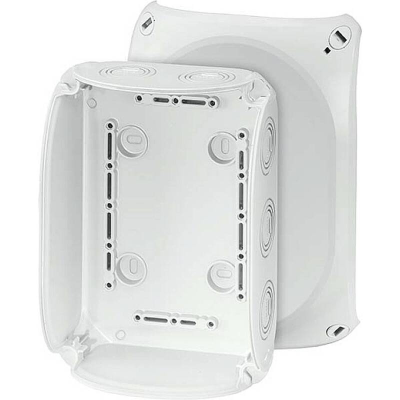 Hensel Abzweigkasten Verteilerkasten IP66/IP67 grau 180x130x77mm halogenfrei 1 - 4012591121855