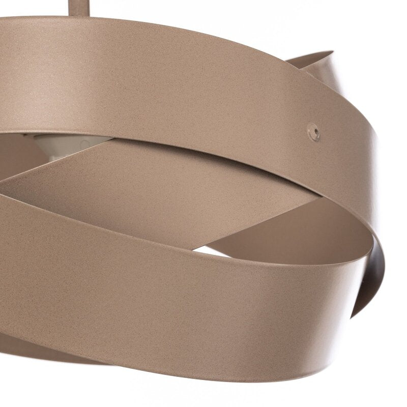 Euluna Deckenleuchte Lampe Tornado Deckenbeleuchtung beige 3-flammig Metall - 4251911787085