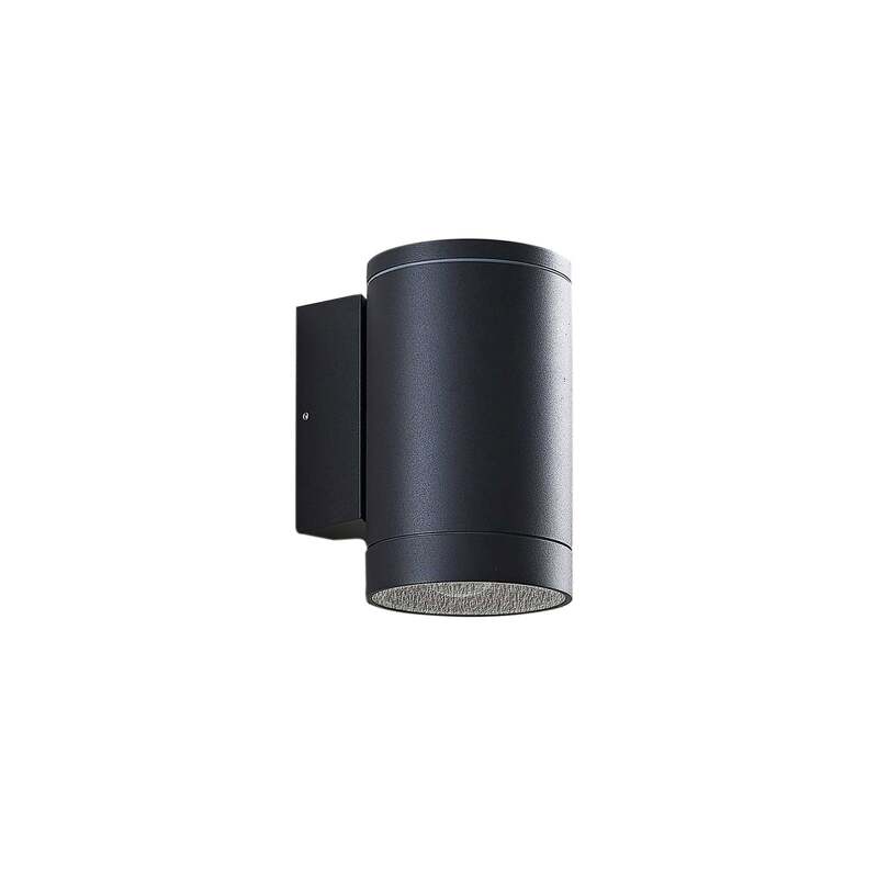 Lucande Thomke AußenWandleuchte Wandleuchte Lampe Leuchte 1-flammig dunkelg29 - 4251096569346