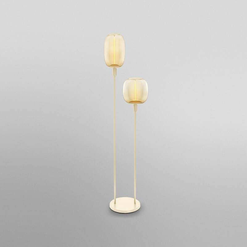 OSRAM Stehleuchte DECOR STICK beige 146 cm 2 x E27 Schalter am Kabel - 4099854440328