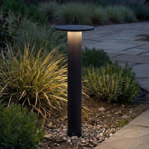 B-Ware Arcchio Wegeleuchte Gartenleuchte Tovio LED Pollerleuchte anthrazit 65cm hoch
