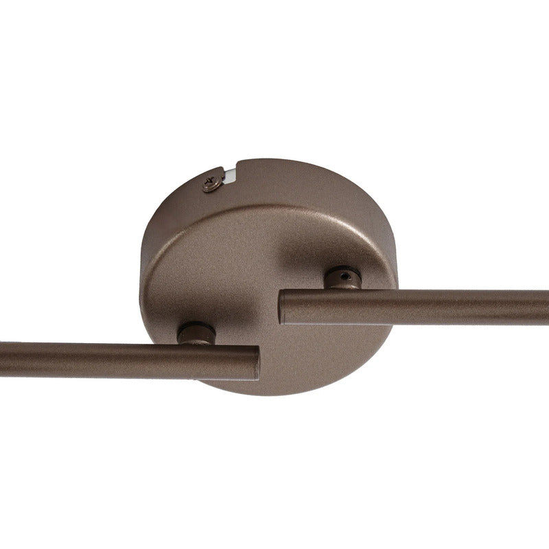Lindby Deckenstrahler Ovelia LED Strahler dimmbar 4-flg braun 82x9cm IP20 - 4255830920387