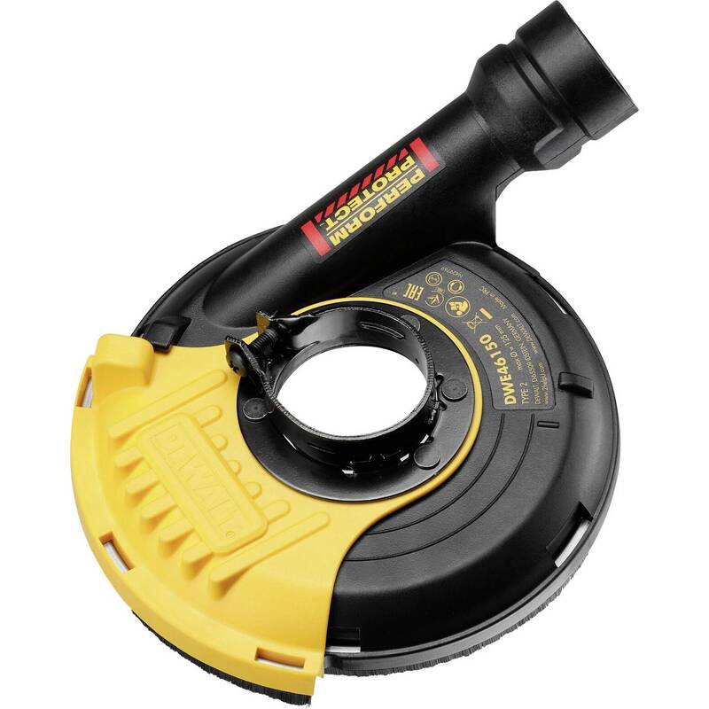 DeWalt Absaugeinrichtung DWE46150-XJ Staubabsaugung Schleifarbeiten 115/125mm - 5035048352953