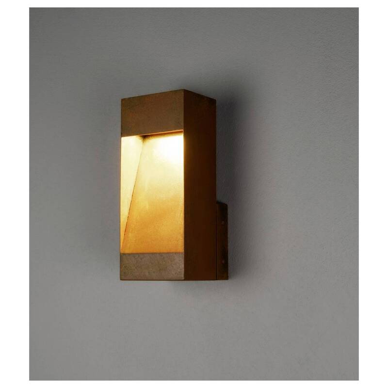 Konstsmide Außenwandleuchte Rho 7359-970 LED Gartenlampe Lampe rost IP54 200lm - 7318307359978