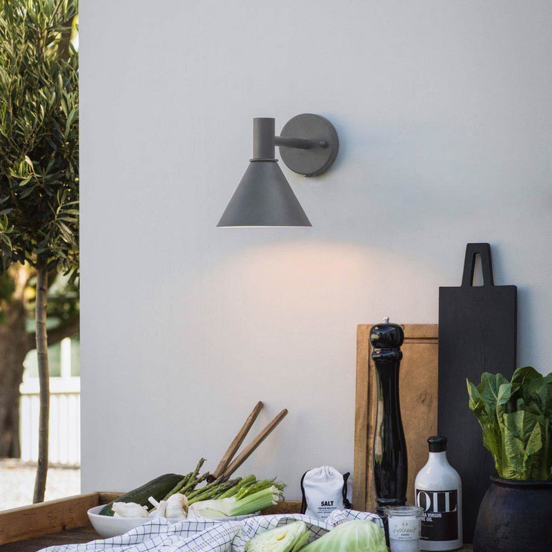 PR Home Minitripp AußenWandleuchte Wandleuchte Außenlampe Lampe Leuchte E27 grau - 7330976112463
