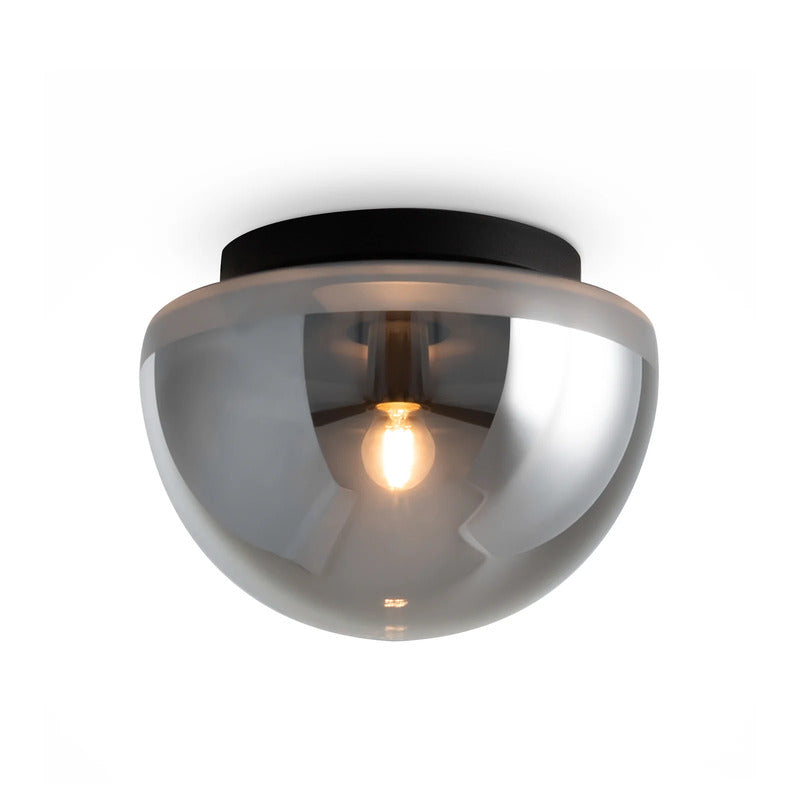 Maytoni Deckenleuchte Glassy dimmbar E27 Lampe Leuchte grau Ø31,5cm 22cm - 4099776072201