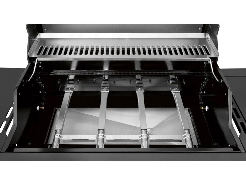Jamestown Gasgrill 4-Brenner Knox II Grill mit Seitenbrenner für vielseitige - 4007873218415