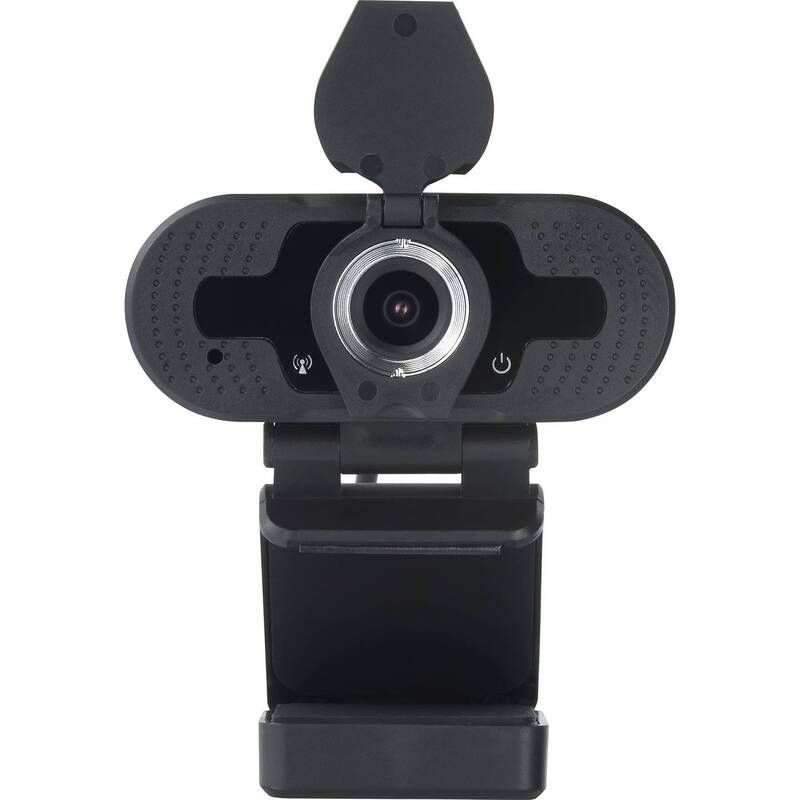 Renkforce Webcam Full HD 1920x1080 Pixel Kamera mit Klemm-Halterung und Mikrofon - 4064161158099