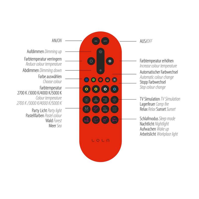 LOLA Smart Stehleuchte Swing LED Lampe dimmbar RGB Farbwechsel silber 140cm - 4043689978099