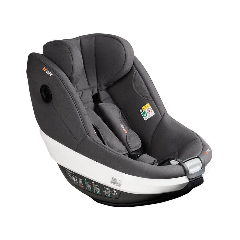 BeSafe Autokindersitz Beyond 360 Kindersicherheitssitz grau 61–125cm ISOFIX - 7072754023461