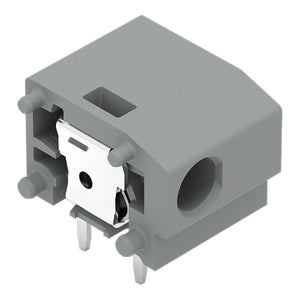 B-Ware WAGO Federkraftklemmblock Reihenklemme Print Dunkelgrau 1-pol 1.50mm² 400 Stück