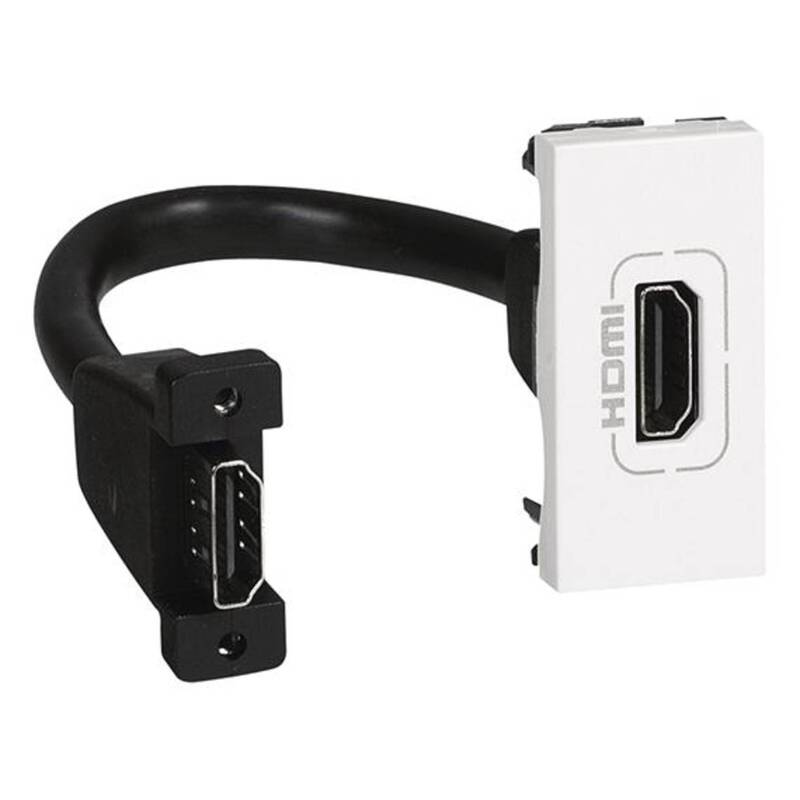 Legrand HDMI Modul Buchse Mosaic Weiß 078778 Anschlusskomponente - 3245060787783