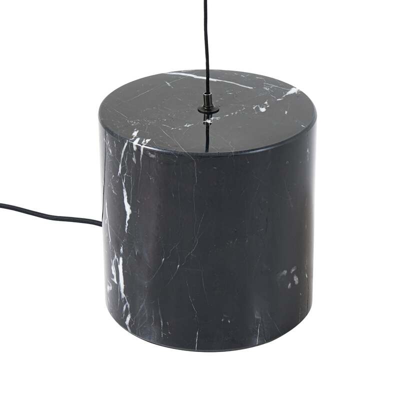 Lucande Stehleuchte Darrow LED dimmbar Touchdimmer Lampe schwarz/opal 320cm - 4255830903885