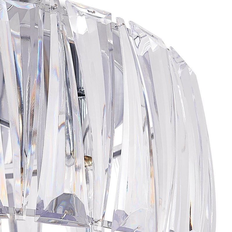Lindby Sofia Deckenlampe Deckenleuchte Lampe Leuchte 4-flm E14 transparent chrom - 4251911708165