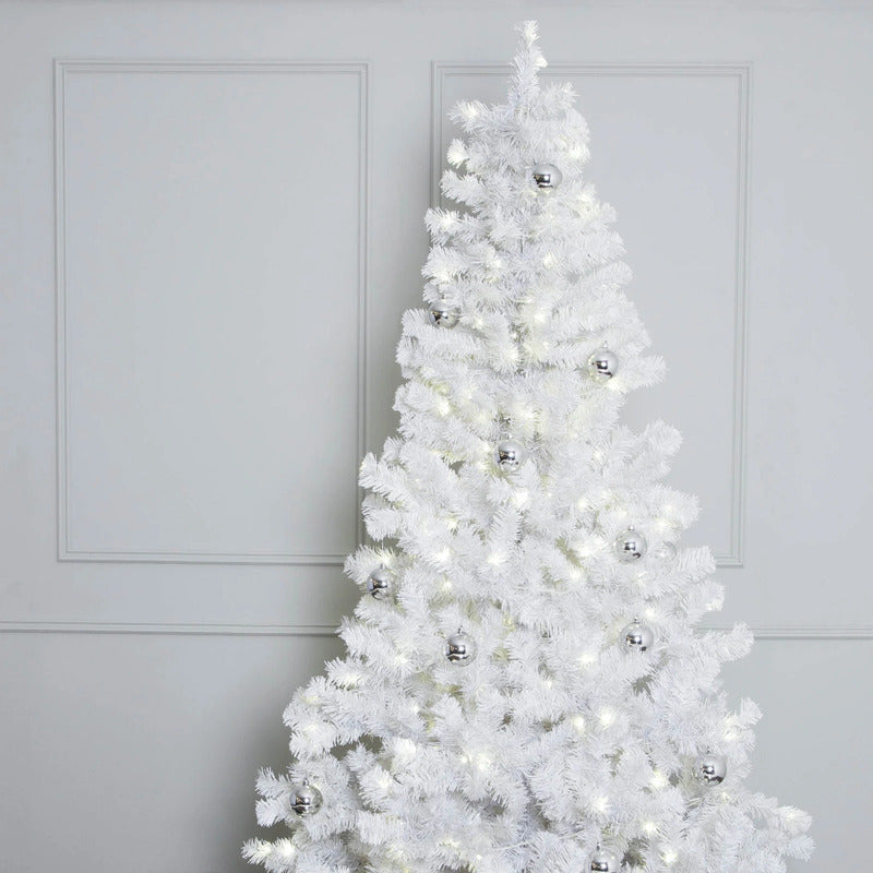 STAR TRADING Weißer LED-Tannenbaum Weihnachtsdeko Ottawa für außen 2,1m 260LED - 7391482608123