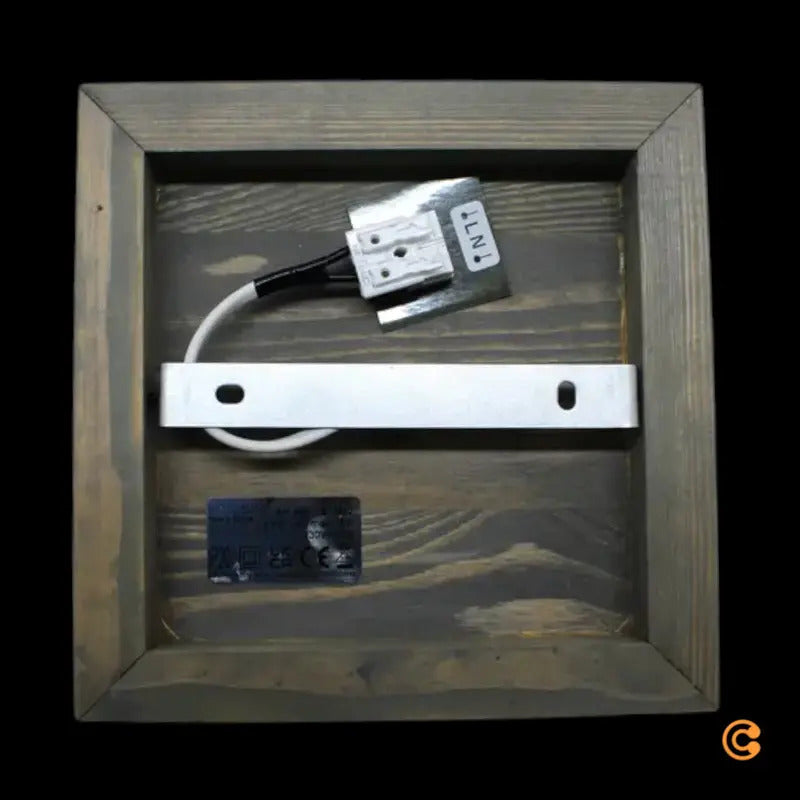 Envostar Deckenlampe Deckenleuchte Lobo Kiefer grau Lampe Leuchte LED E27 - 1573562