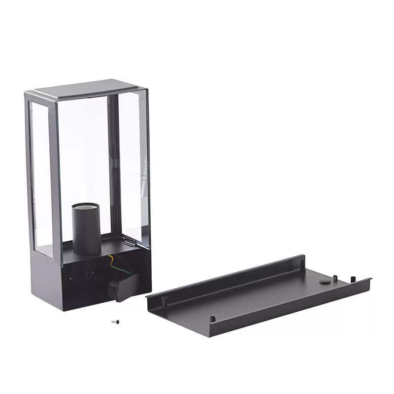 Lindby Außenwandleuchte Ilana LED Gartenlampe mit Bewegungsmelder schwarz IP44 - 4251911772746