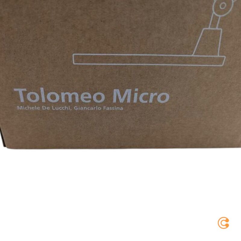 Designer Tischleuchte Tolomeo Micro Lampe E14 höhenverstellbar schwarz 73cm - 8052993017994