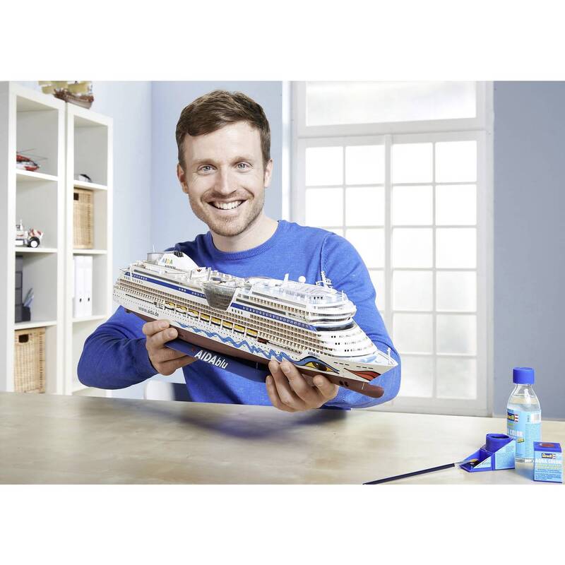 Revell 05230 Aida Schiffsmodell Modellschiff Schiff Bausatz 1:400 Displaystän403 - 4009803052304