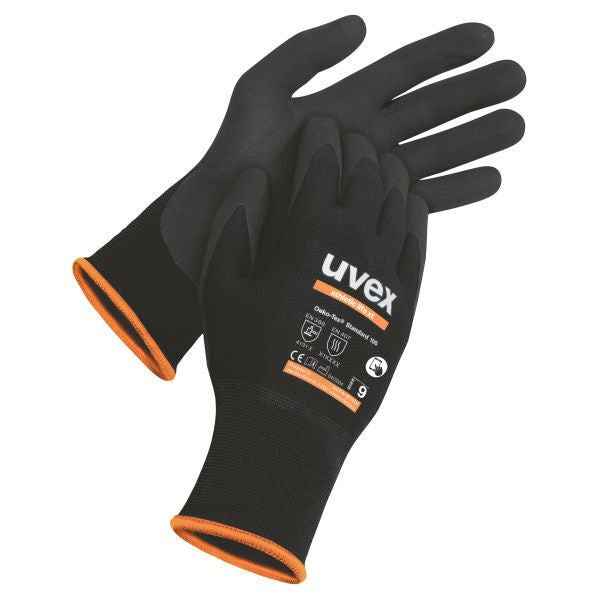 Uvex Handschuh Paar athletic lite xt Größe 7 Schutz Handschuhe für Komfort - 4048612132272