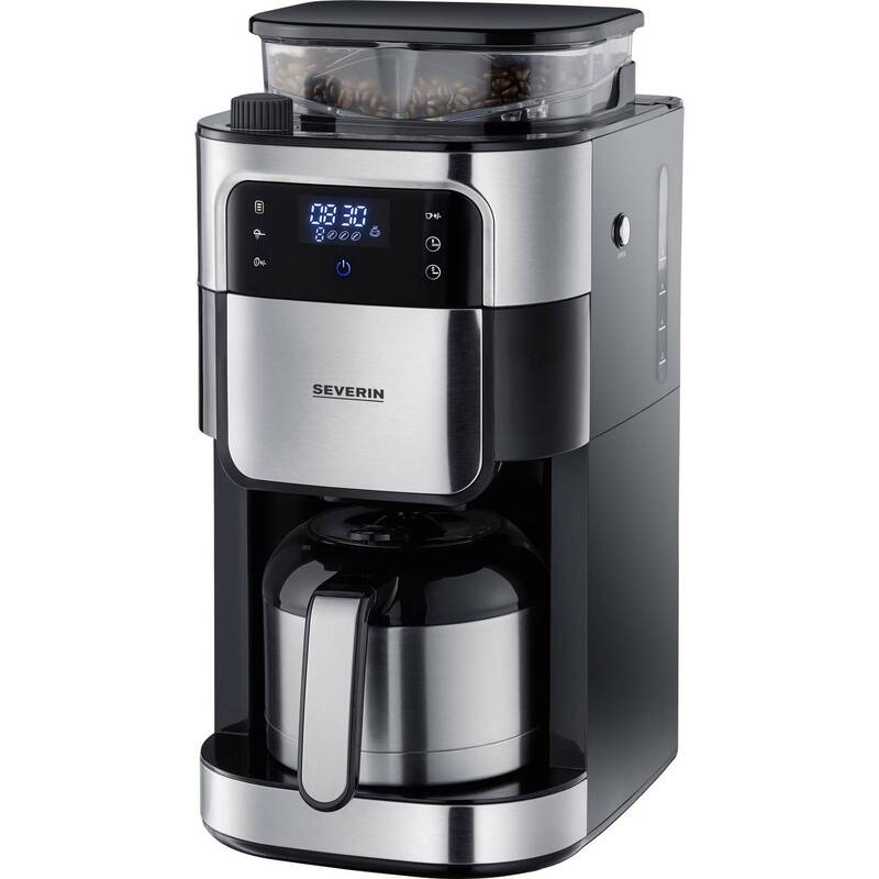 Severin Filterkaffeemaschine KA4848 Filtermaschine Thermokanne Edelstahl - 4008146033667