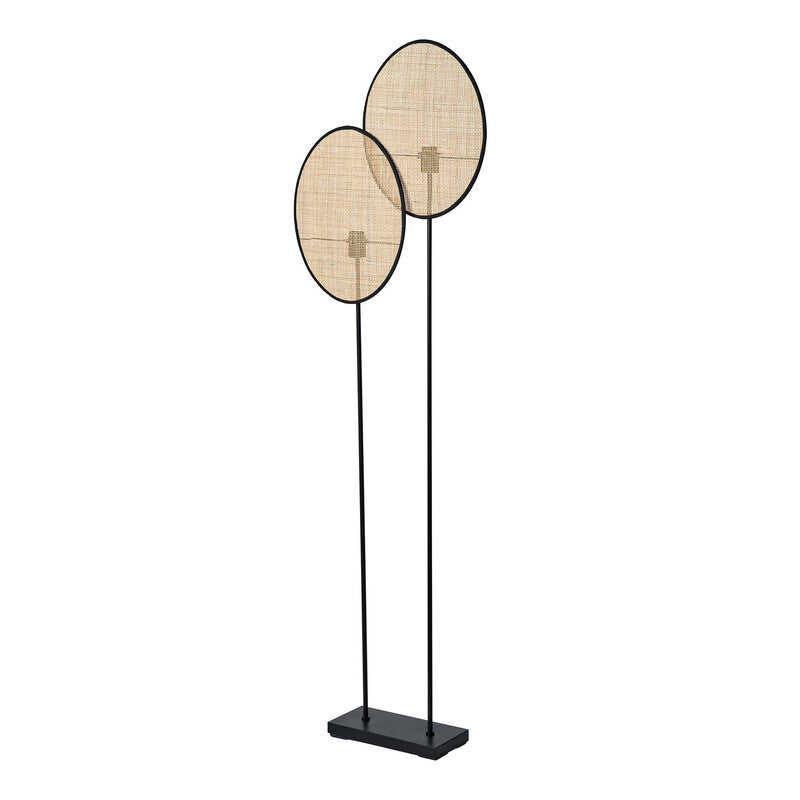 OSRAM Stehleuchte Stehlampe Rattan Dandelion E27 LED Innenbereich Braun Beige408 - 4058075847286