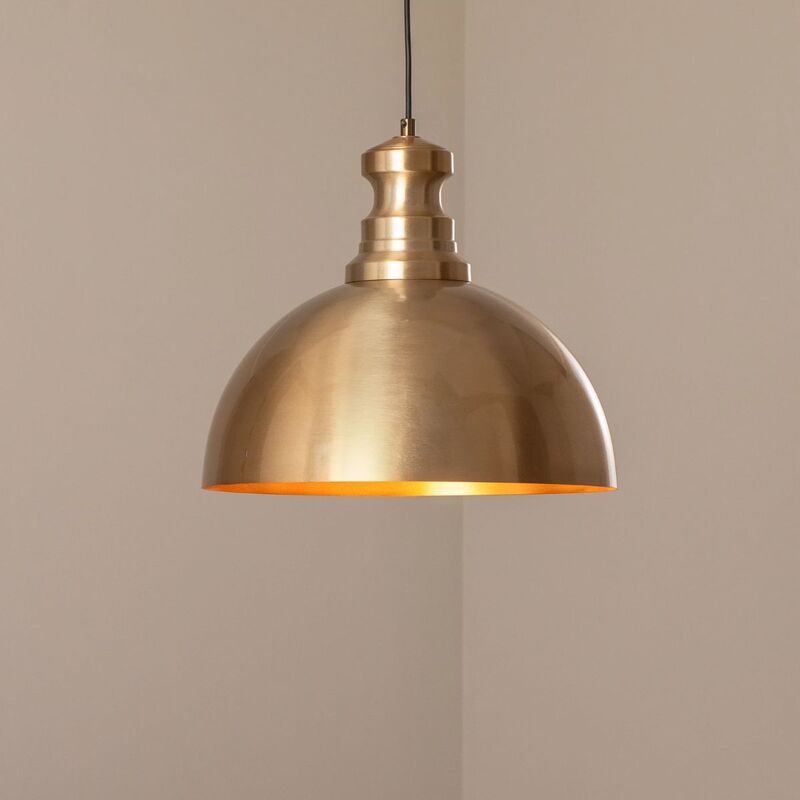 Opviq Berceste Pendant Light, Gold-coloured, Metal, Ø 40 Cm, E27 - 8684283470365
