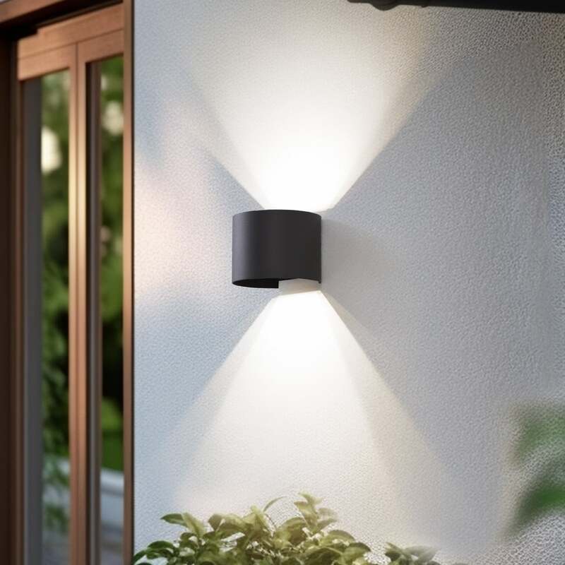 Lindby Außenwandleuchte Gartenlampe Dara LED dimmbar CCT RGB dunkelgrau IP54 - 4251911776546