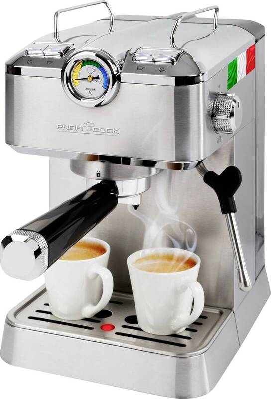 Profi Cook PC-ES KA 1267 INOX Espressomaschine Kaffeeautomat Edelstahl Kaffee - 4006160012675