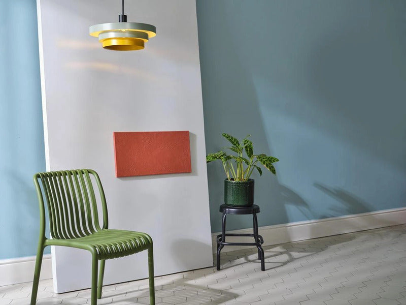 OSRAM Pendelleuchte Hängelampe Decor Layers E27 LED Grün Innenleuchte Ø 40 cm - 4099854460494