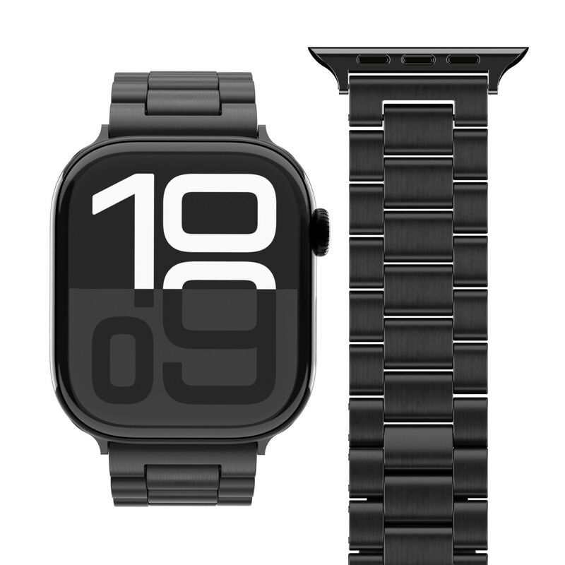 Vonmählen Armband Band Edelstahl Apple Watch 40 41 42 mm Ersatzarmband Schwarz - 4251483654952